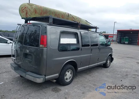 1999 Chevrolet Express из США, поврежденный, VIN 1GBFG15R1X1070909